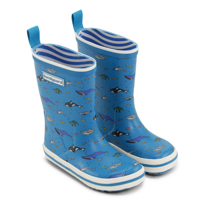 GUMMISTIEFEL CHARLY HIGH I OCEAN - SEA ANIMALS