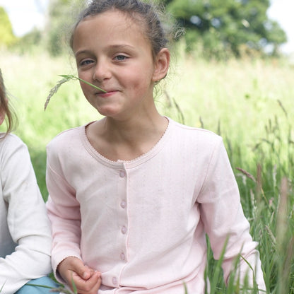 Kinder Jäckchen I POINTELLE CARDIGAN