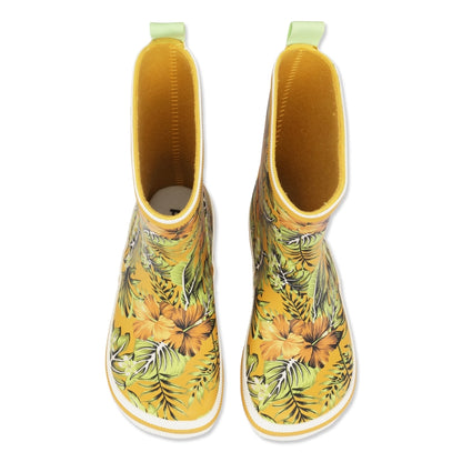 GUMMISTIEFEL CHARLY HIGH TROPICAL & FLAMINGO