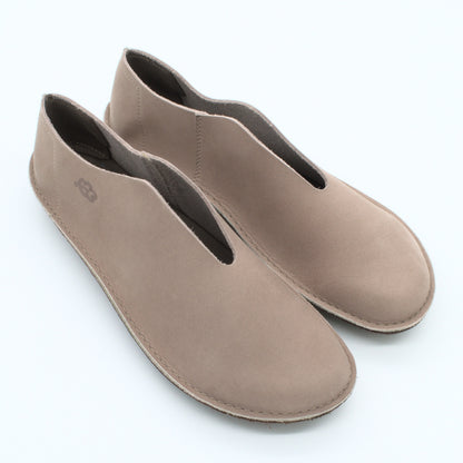 SLIPPER TWISK I VELOURLEDER