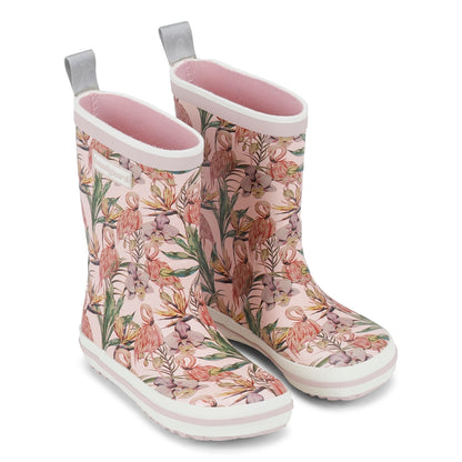 GUMMISTIEFEL CHARLY HIGH TROPICAL & FLAMINGO